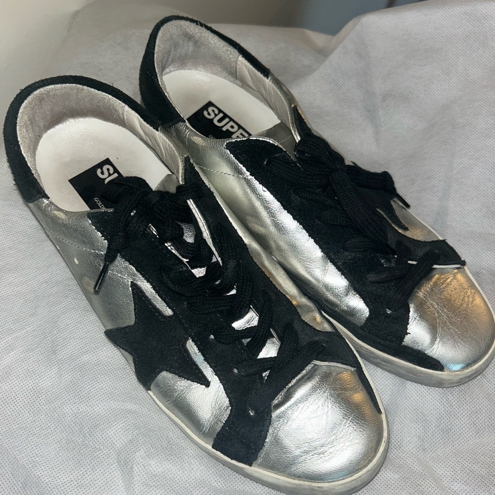 Golden Goose Sneakers - Metallic Leather